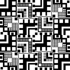 Abstract ethnic geometric pattern design for background or Wallpaper.