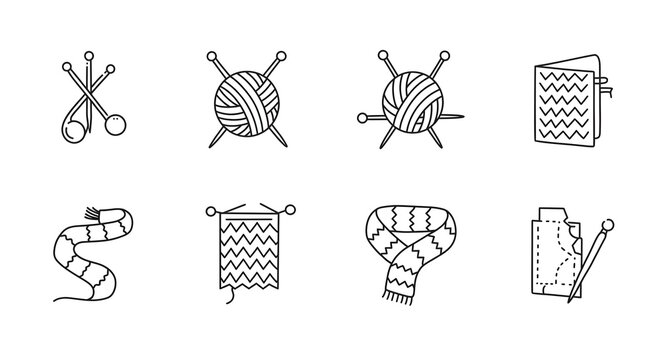 Collection of bar and cocktail icons in a minimalist line art style. Graphic set includes shaker, martini, opener, and glass.