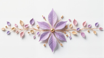 A display of multicolored leaves and gold balls