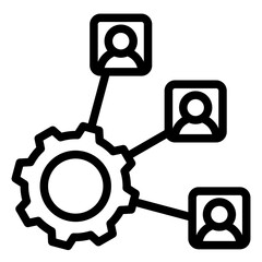 Stakeholder Management  Icon	