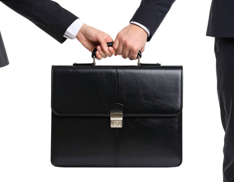 businessman with briefcase