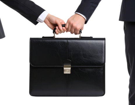 businessman with briefcase