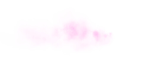 Delicate pink haze resembling magical dust, gently dispersed in the air.