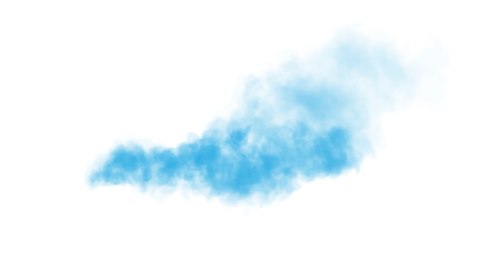 Delicate blue haze resembling magical dust, gently dispersed in the air.