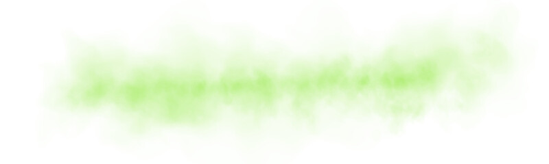 Obraz premium Delicate green haze resembling magical dust, gently dispersed in the air.