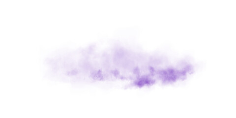 Delicate purple haze resembling magical dust, gently dispersed in the air.