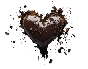 Coeur en chocolat