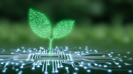 The future of farming lies in boosting crop yields with advanced computer and microchip technology, according to recent stock market trends