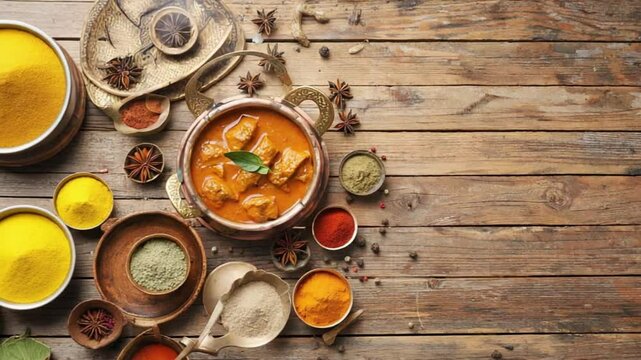 本格カレー　芳醇な香り 、スパイス香る　カレー