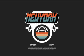 typography vector asset poster and tshirt printing for streetwear suitable for printing	