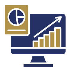 Fototapeta premium Data Analysis Icon 