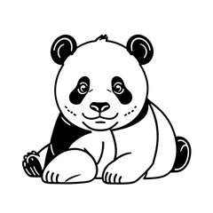 Fototapeta premium くつろぐパンダ｜Relaxing Panda