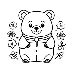 Obraz premium くま｜Bear