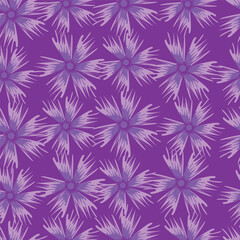 Exotic hand drawn flowers, seamless patterns with floral for fabric, textiles, clothing, wrapping paper, cover, banner, home decor, abstract backgrounds