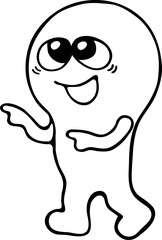 학습캐릭터_손짓_선화