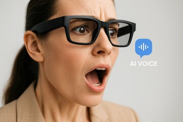 AI doctor advises individuals with innovative technology during a medical consultation session