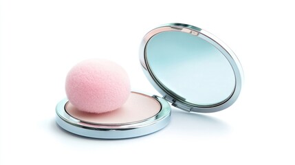 Compact powder and applicator