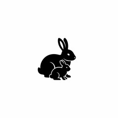 rabbit vector art খরগোস 