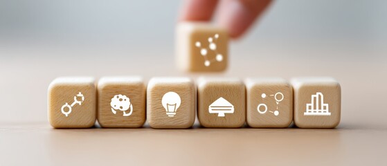 Creative process in business innovation office environment visual content modern workspace close-up conceptual ideas