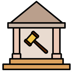 law and justice icon