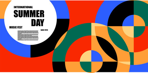 summer background abstract colorful design