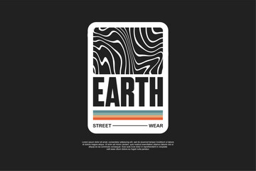 typography vector asset poster and tshirt printing for streetwear suitable for printing	