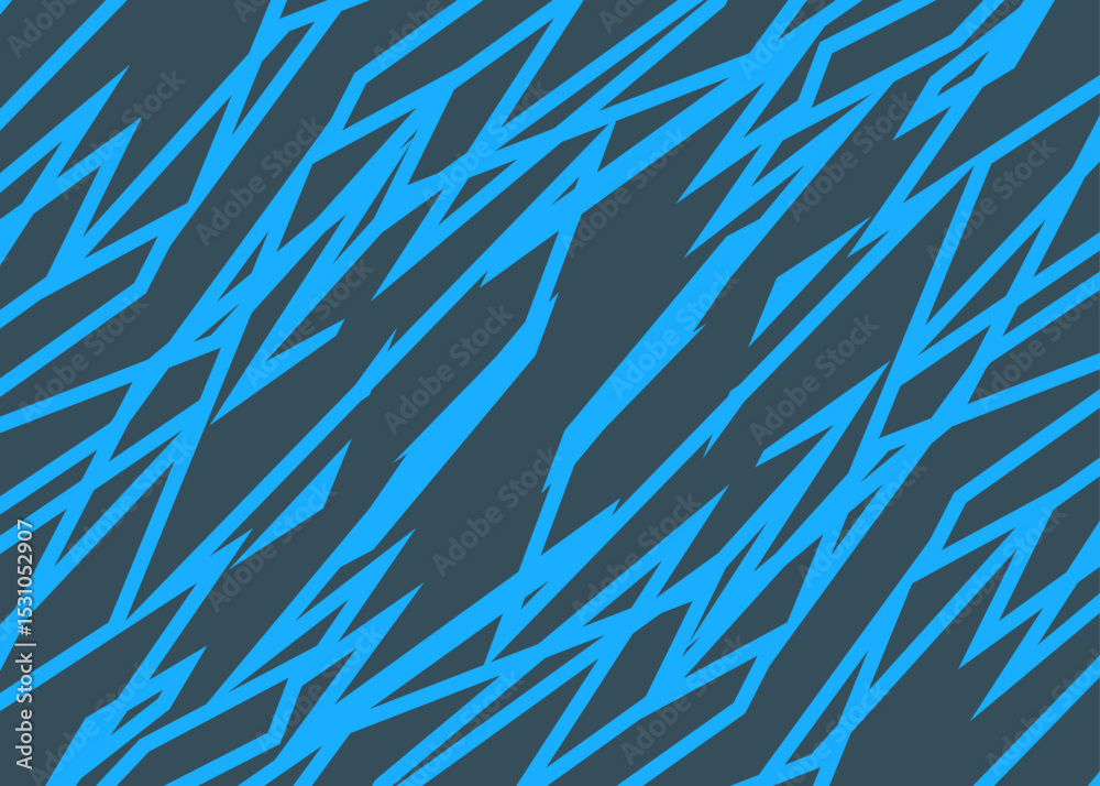 Aufkleber Abstract background with seamless sharp and slash line pattern. Raw scratch pattern