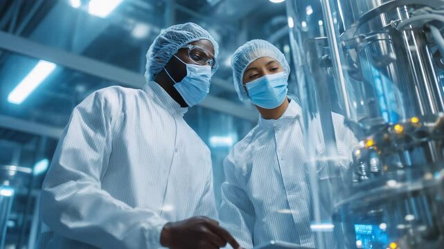 Scientists are Collaborating Effectively in a Laboratory Environment