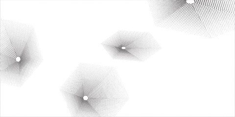 Fototapeta premium Pentagon figure geometric lines. Pentagon geometric symbol. dots editable stroke.