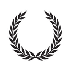 laurel wreath vector