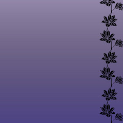 simple floral background