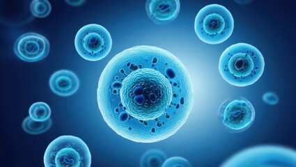 Microscopic View of Cells Exploring the Building Blocks of Life