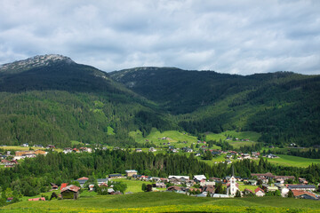 Das Kleinwalsertal, Allgäuer Alpen, Vorarlberg, Hochtal, Gemeinde Mittelberg, Bezirk Bregenz,...