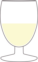 Verre ballon de pastis
