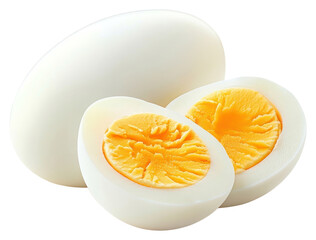 PNG Two boiled eggs white food nutrition.