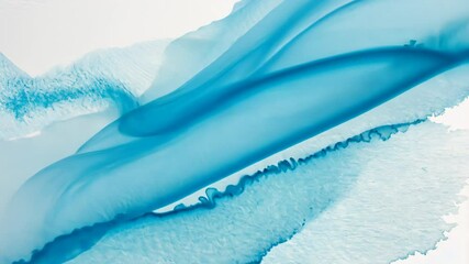 Abstract light blue watercolor for background. motion video. - Powered by Adobe