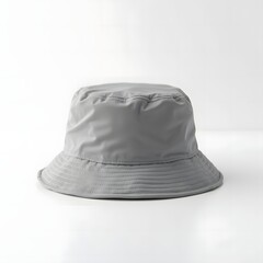unbranded bucket hat isolated on a clean white background
