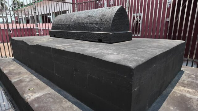 Grave in Mausoleum of Khan Jahan Ali, Khulna Division, Bagerhat, Bangladesh