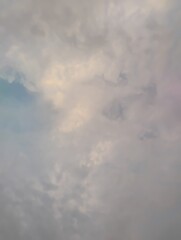 blue sky with clouds