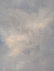 blue sky with clouds