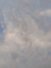 blue sky with clouds