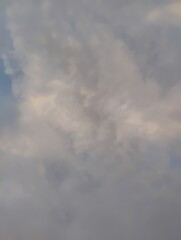 blue sky with clouds