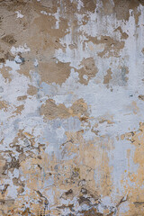 Heavily Damaged Peeling Wall Surface