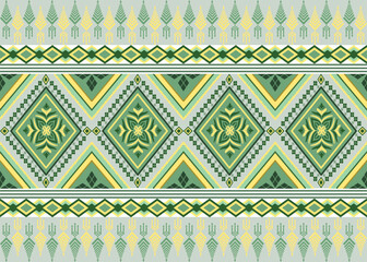 Geometric ethnic oriental traditional pattern