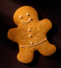 Keks mit Gesicht, Weihnachten, Lebkuchenmann, lecker, gesicht, 
