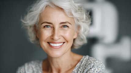 An elderly patient smiles post-treatment showcasing effective chiropractic care and physiotherapy for inflammation relief.
