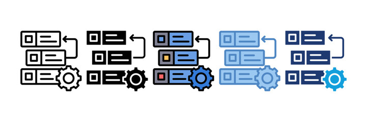 Backlog Management Icon Element For Design