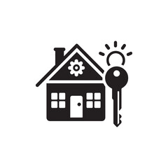 House with Key
