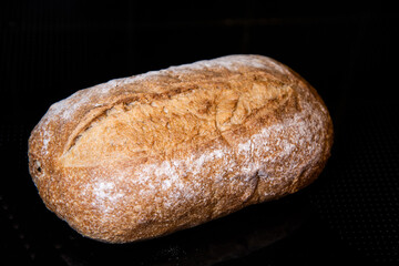 Loaf f freshley baked sourdough bread