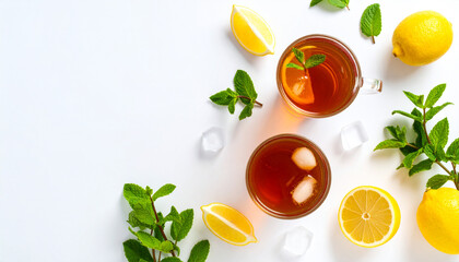 Learn how to make the perfect hot or iced lemon tea at home